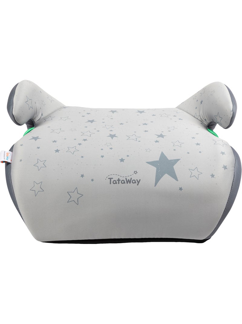 Siege auto Tataway pour enfants de 125 à 150 cm avec étoiles Gris - Kiabi