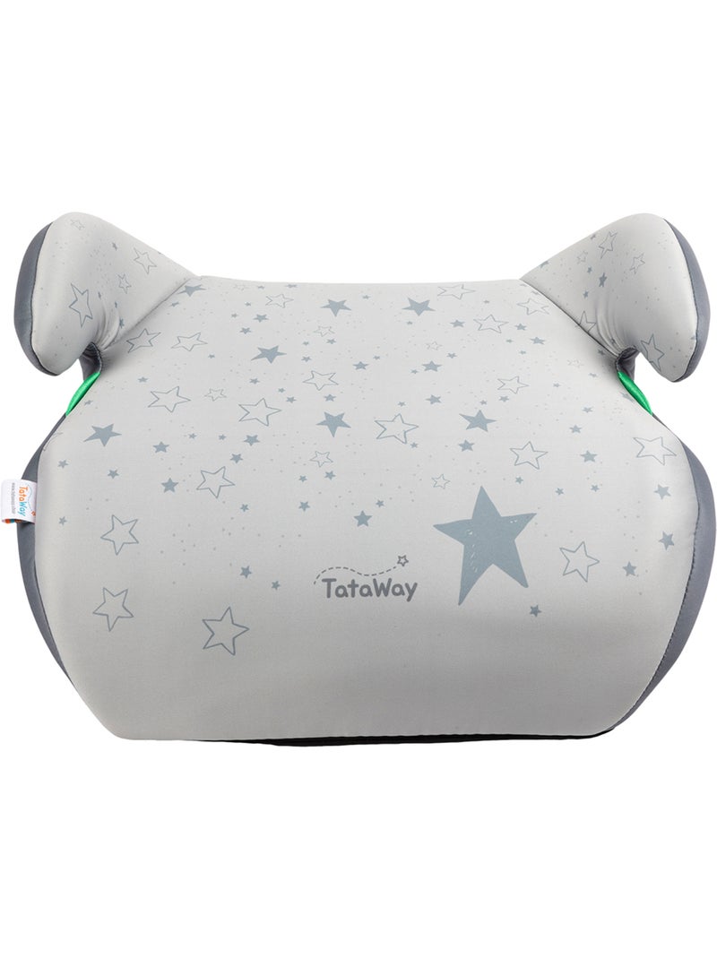 Siege auto Tataway pour enfants de 125 à 150 cm avec étoiles Gris - Kiabi