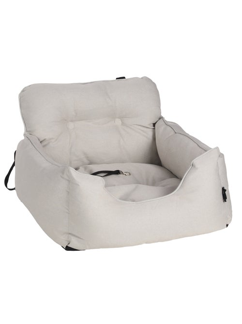 Siege auto voiture pour chien blanc - Kiabi