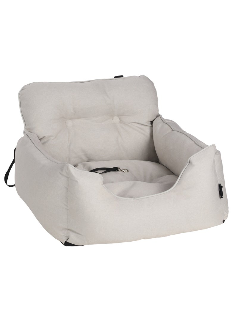 Siege auto voiture pour chien blanc Blanc - Kiabi