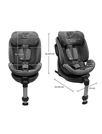 Siège auto xrider 2 i size modèle pratique et confortable