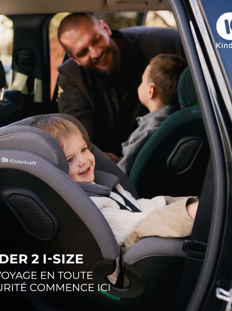 Siège auto xrider 2 i size modèle pratique et confortable Noir - Kiabi