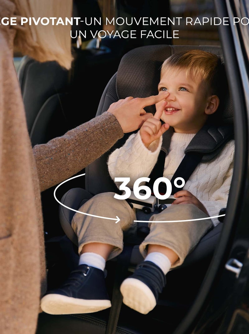 Siège auto xrider 2 i size modèle pratique et confortable Noir - Kiabi