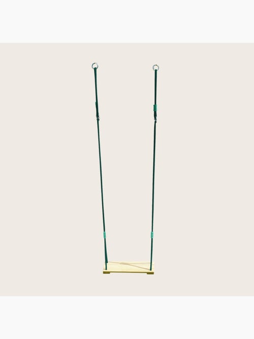 Siège balançoire bébé en bois pour portique - Kiabi