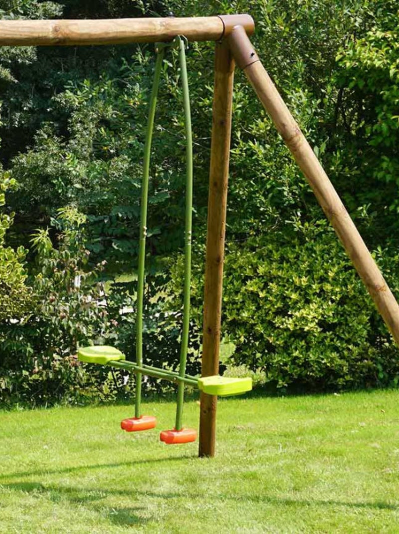 Siège balançoire double face à face Vert - Kiabi