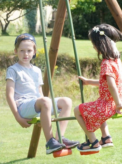 Siège balançoire double face à face - Kiabi