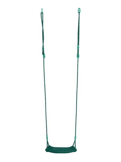 Siège balançoire vert réglable avec assise en plastique - Kiabi