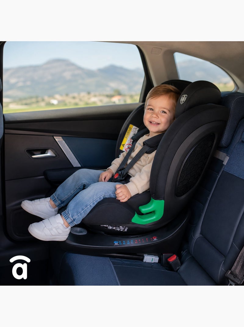 Siège d'auto Austen 3 Asalvo Noir - Kiabi