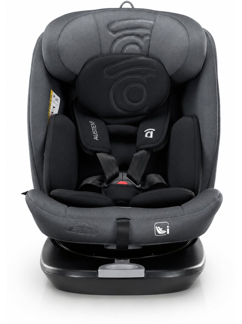 Siège d'auto I-Size Austen 2 Asalvo Gris - Kiabi