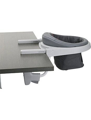 Siège de table bébé - chicco - 360° - fixation sécurisée - stone