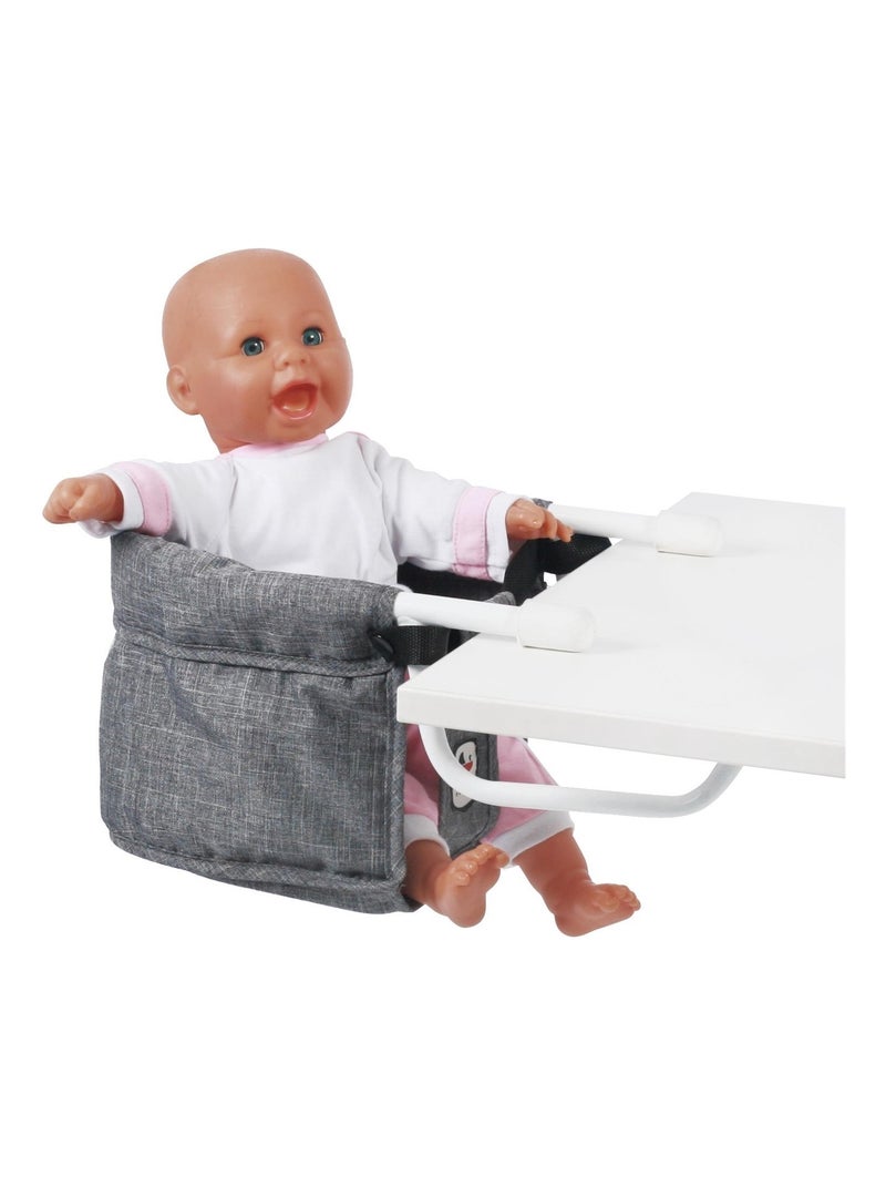 Siège de table pour poupées - Coloris 76 Jeans Grey Gris - Kiabi