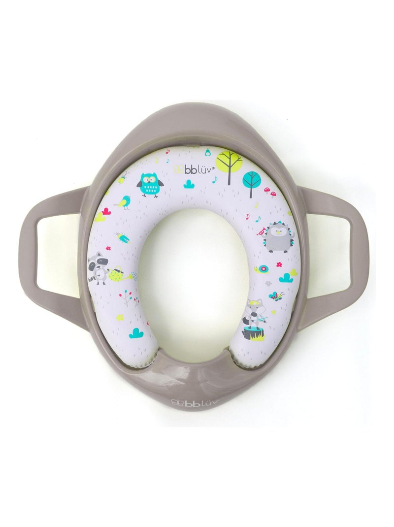 Siège de toilette pour l'apprentissage de la propreté Bbluv Gris - Kiabi