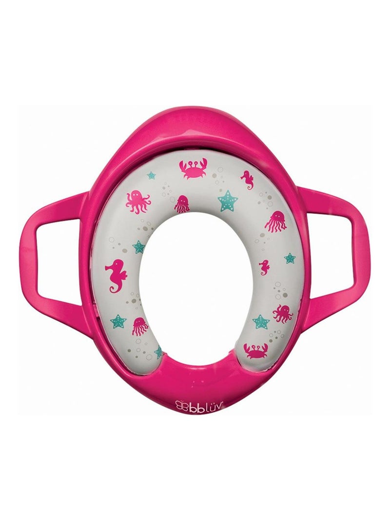Siège de toilette pour l'apprentissage de la propreté Bbluv Rose - Kiabi