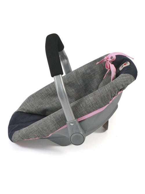Siège de voiture pour poupées, anthracite - bleu foncé - rose - Kiabi Siège de voiture pour poupées, anthracite - bleu foncé - rose - Kiabi