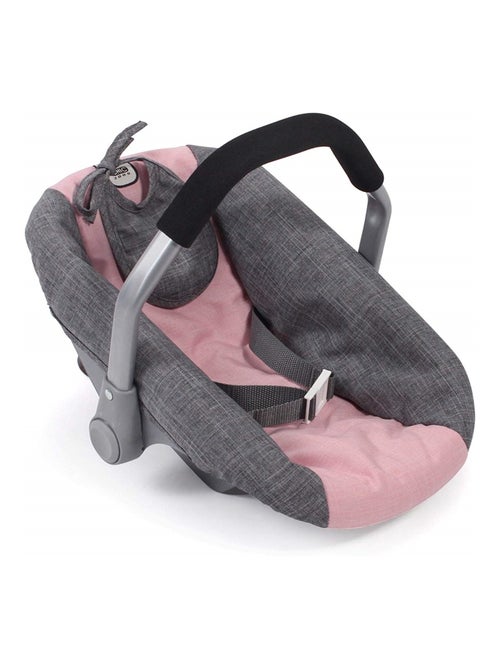 Siège de voiture pour poupées gris rose - Kiabi