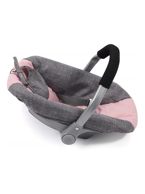 Siège de voiture pour poupées gris rose - Kiabi Siège de voiture pour poupées gris rose - Kiabi