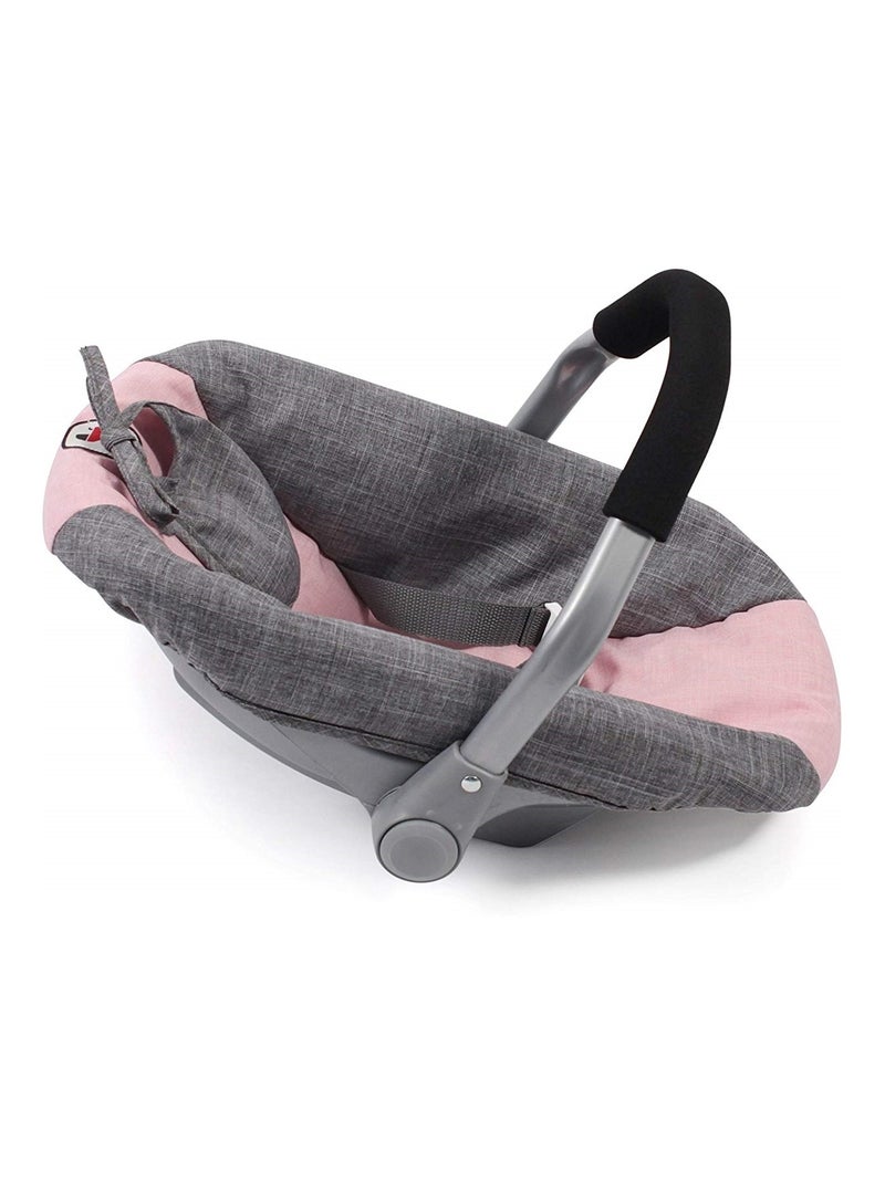 Siège de voiture pour poupées gris rose Gris Rose - Kiabi