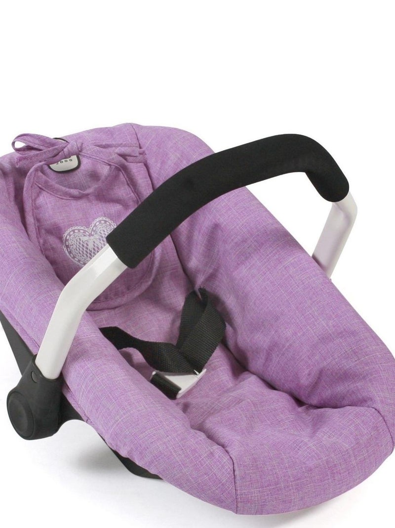 Siège de voiture pour poupées, Mélange violet N/A - Kiabi