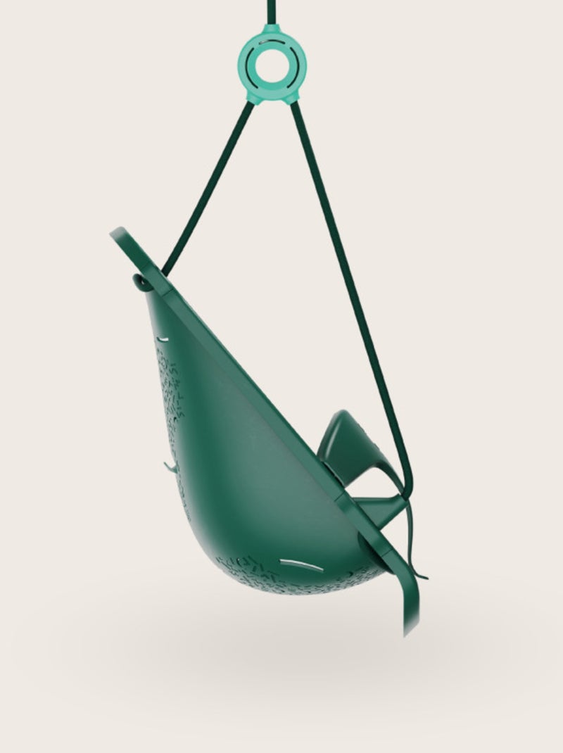 Siège évolutif bébé pour balançoire LILLY Vert - Kiabi