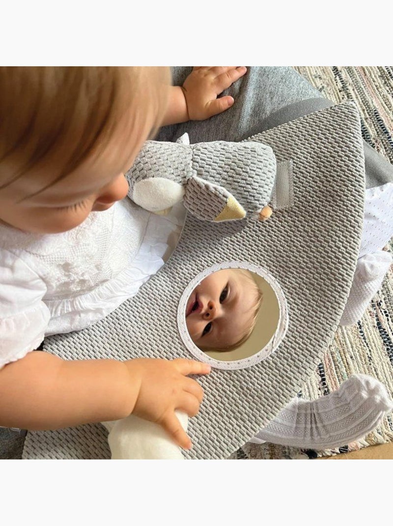 Siège gonflable sit & play - plateau de jeux amovible - nuby Gris - Kiabi