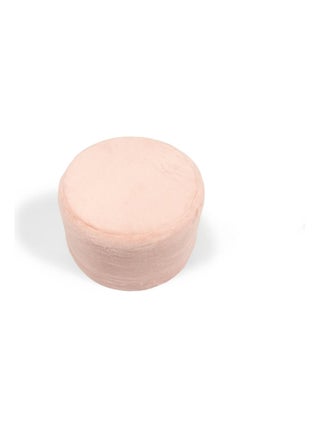 Siège large peluche rose Bibib & Co