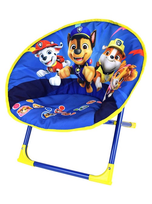 Siège Lune Pliable 47x54x42 - Pat'Patrouille Chase, Stella, Marcus et Ruben - Kiabi