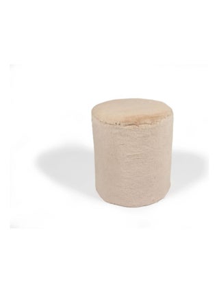 Siège moyen peluche vanille crème Bibib & Co