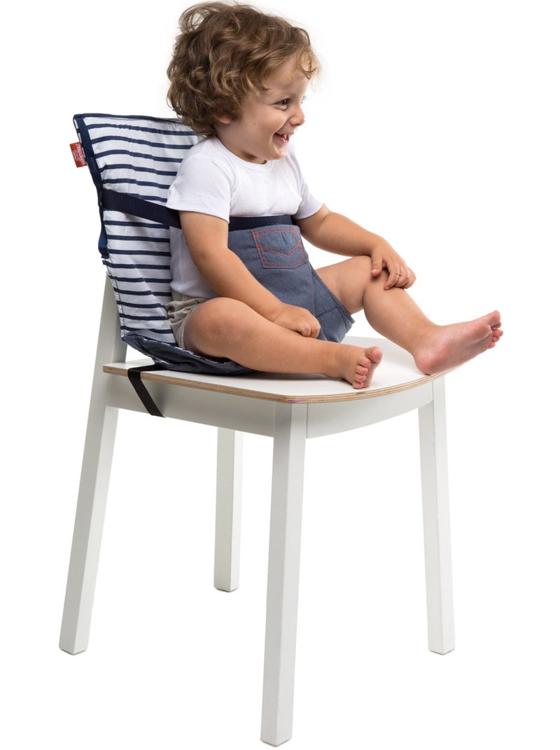 Siège nomade réversible édition limitée denim Blanc - Kiabi