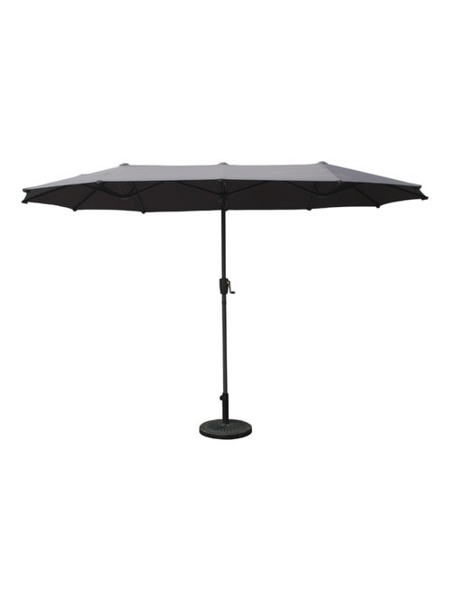 SIENA - Parasol double 2x4m gris - Kiabi