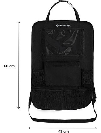 si?ge auto, Kinderkraft, ENDURA SAFE, 3 en 1, i-Size, ISOFIX, pivotant, organisateur de voiture