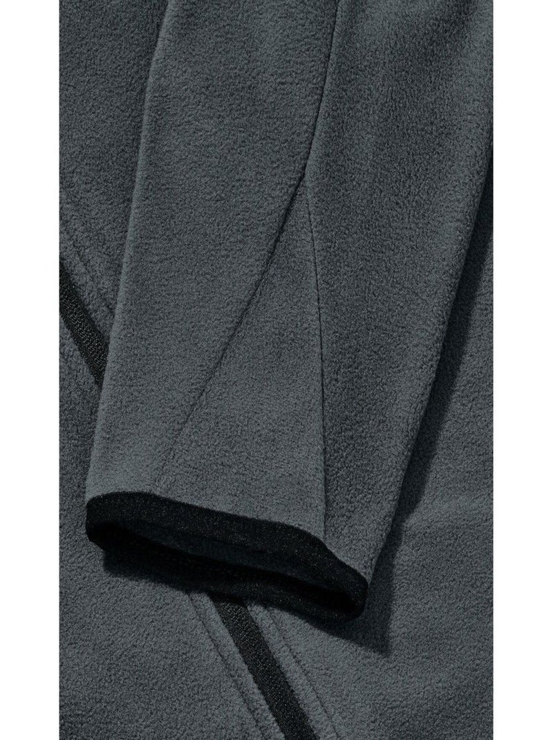 Signature - Veste motif/style Zippé Gris Noir - Kiabi