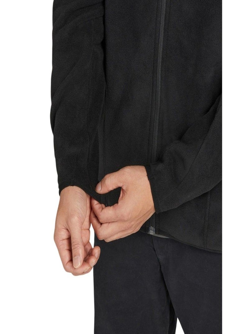 Signature - Veste motif/style Zippé Noir - Kiabi