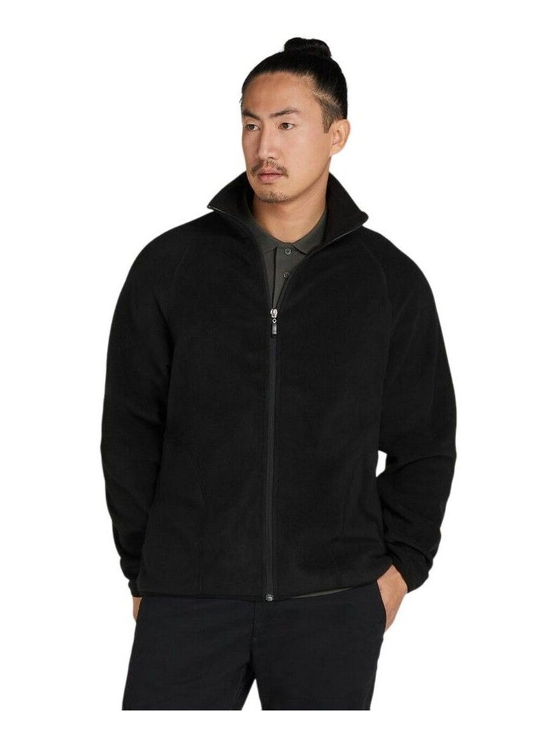 Signature - Veste motif/style Zippé Noir - Kiabi