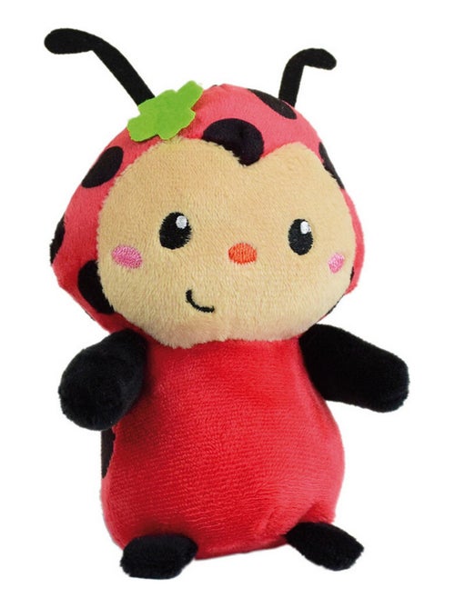Silence ca pousse Lot de 2 pelucHes DANS POT Coccinnelle et Hérisson 15 cm - Kiabi