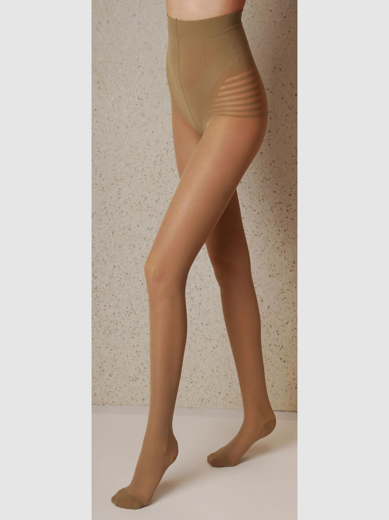 Silhouette 70 Derm  Compression Moyenne Beige - Kiabi