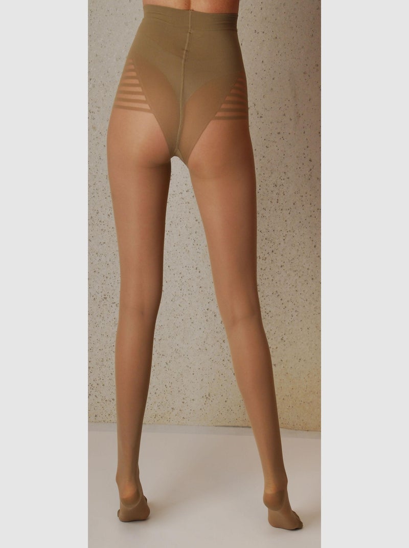 Silhouette 70 Derm  Compression Moyenne Beige - Kiabi
