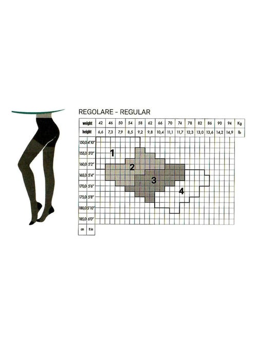Silhouette 70 Derm  Compression Moyenne - Kiabi