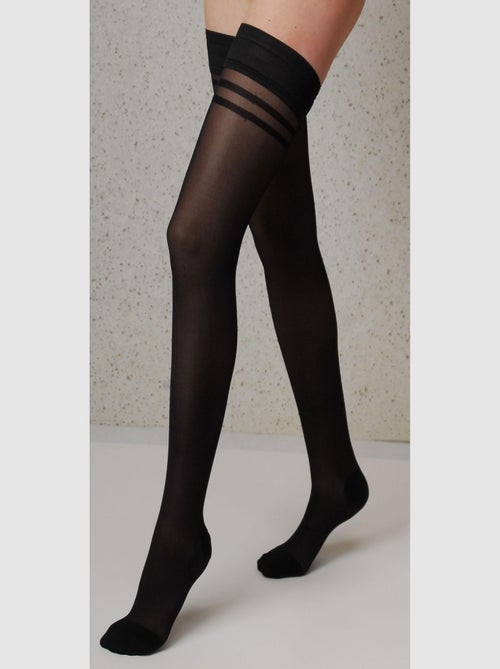 Silhouette 70 Derm Stay Up  Compression Moyenne - Kiabi