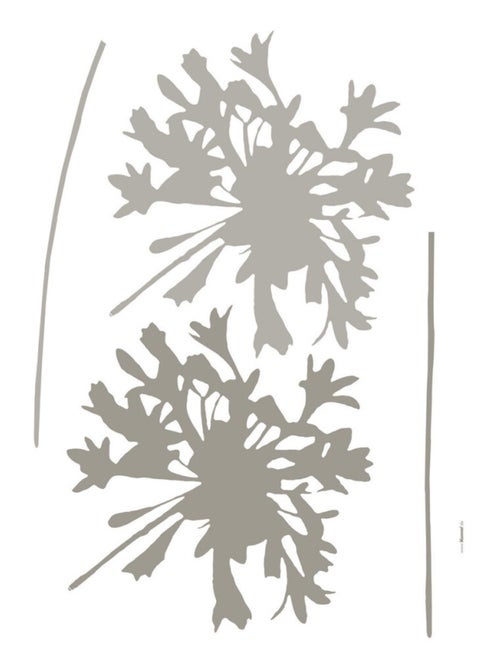 Silhouette, Sticker murale - 50x70 cm - Kiabi