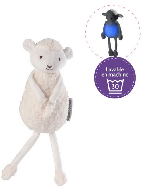 Siméon le mouton - peluche lumineuse et musicale - Kiabi Siméon le mouton - peluche lumineuse et musicale - Kiabi