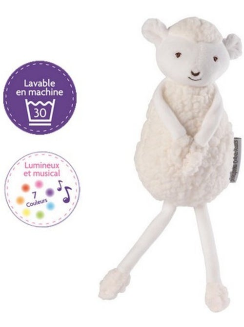 Siméon le mouton - peluche lumineuse et musicale - Kiabi Siméon le mouton - peluche lumineuse et musicale - Kiabi