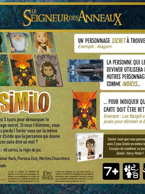SIMILO : Le Seigneur des Anneaux - Kiabi