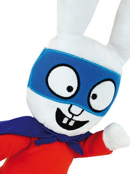 SIMON PELUCHE AVEC CAPE HAUTEUR: ± 35 CM - Kiabi