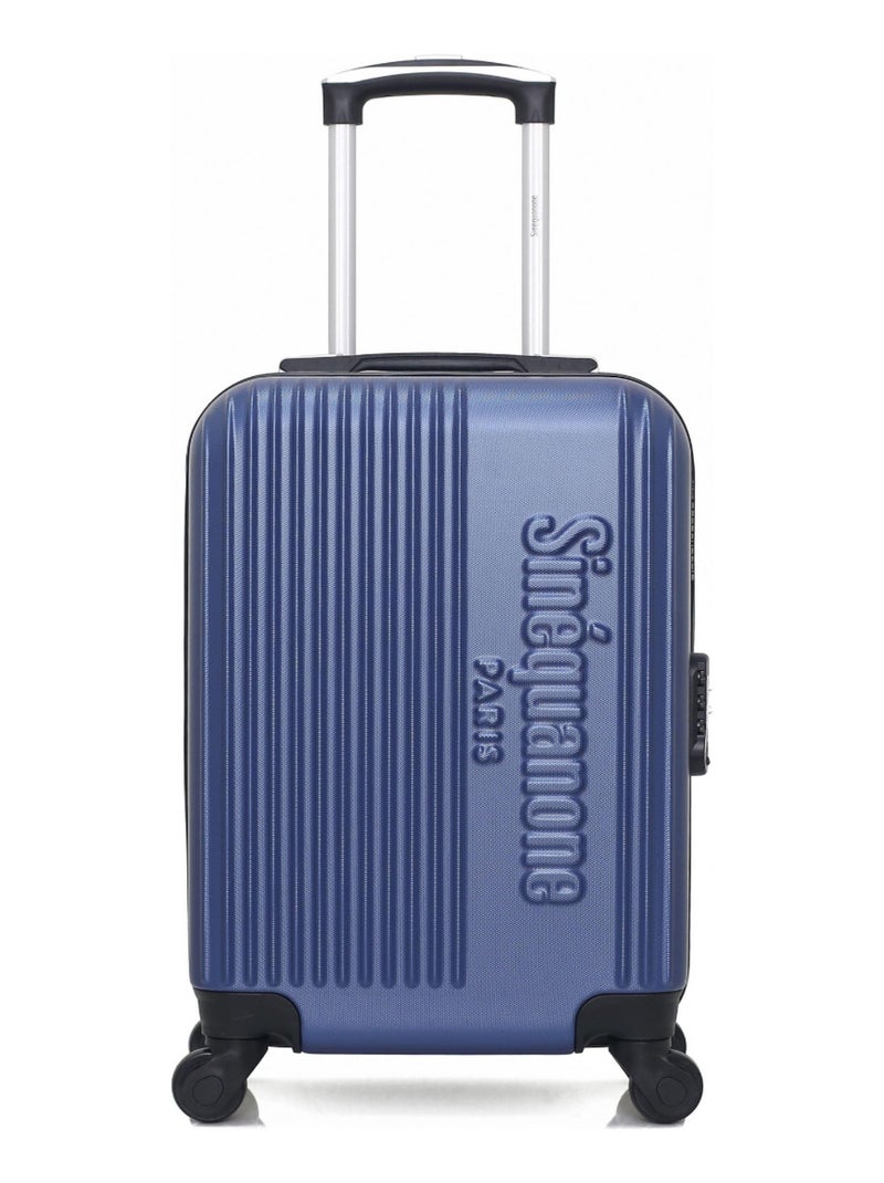 SINEQUANONE - Valise Cabine XS ATHENA-E 50 cm 4 Roues Bleu marine - Kiabi