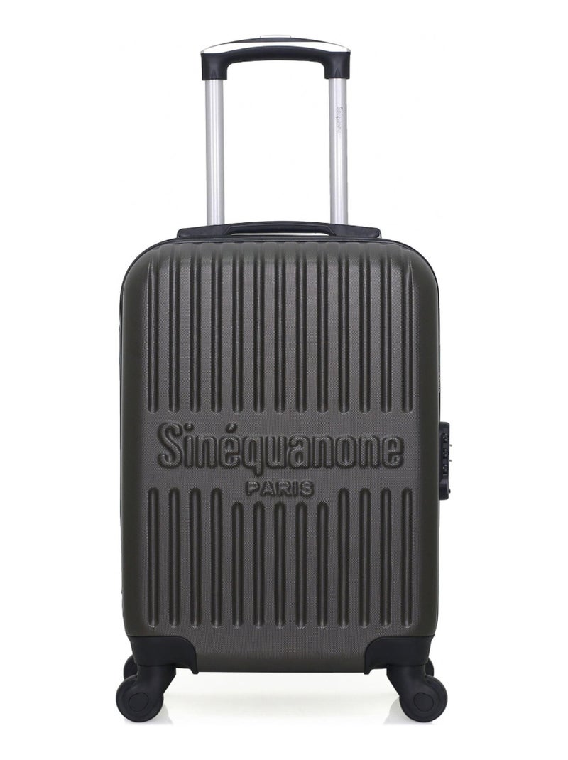 SINEQUANONE - Valise Cabine XS EOS-E 50 cm 4 Roues Gris foncé - Kiabi