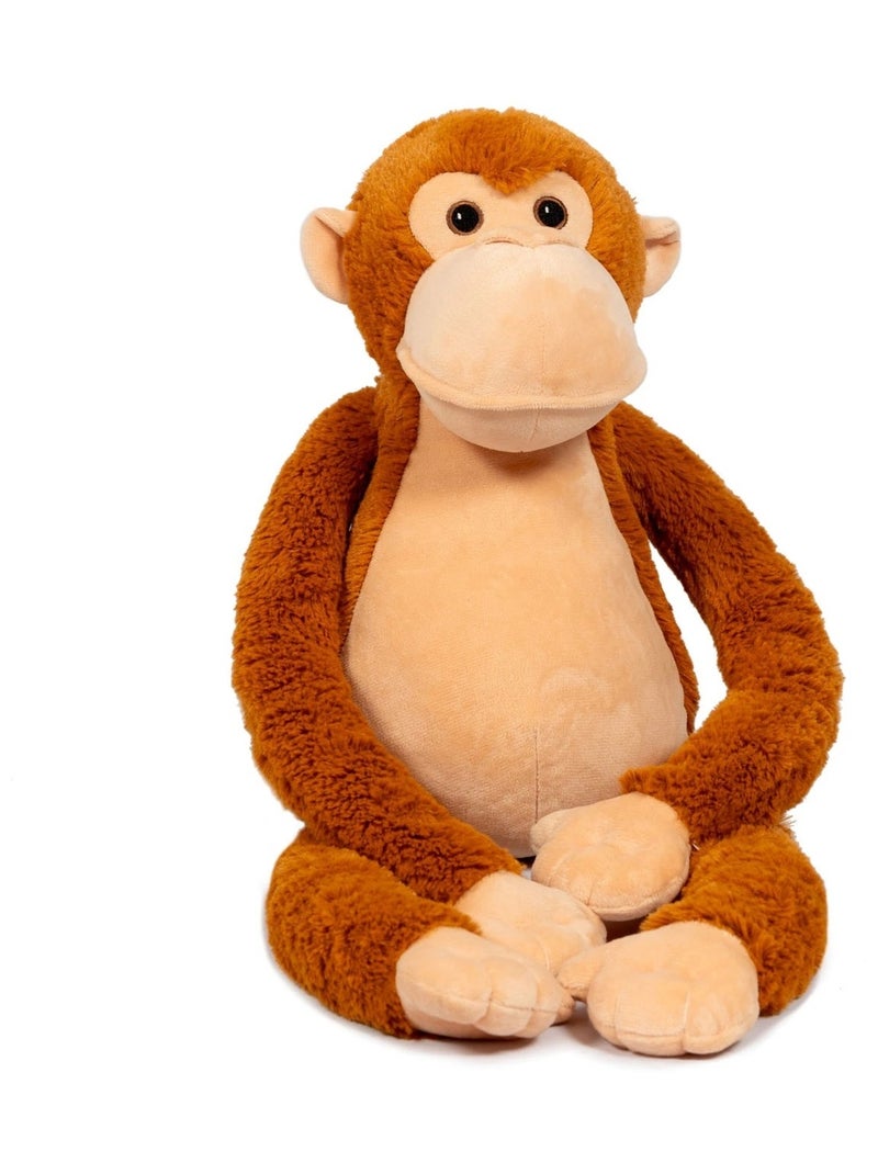 Singe en peluche lesté 1,1 kg Marron - Kiabi