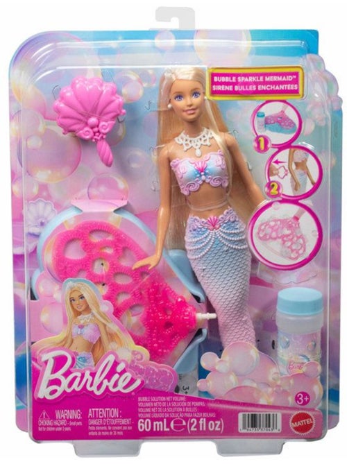 Sirène bulles magique - blonde - barbie - jlw56 - Kiabi