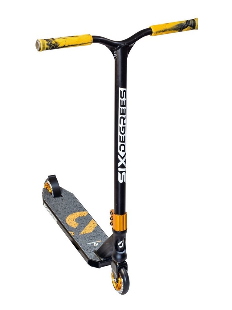 SIX DEGREES Stuntscooter Trottinette 100 mm noir-cuivre brun Jaune - Kiabi