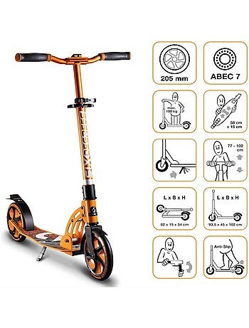 Six Degrees Trottinette aluminium 205 mm