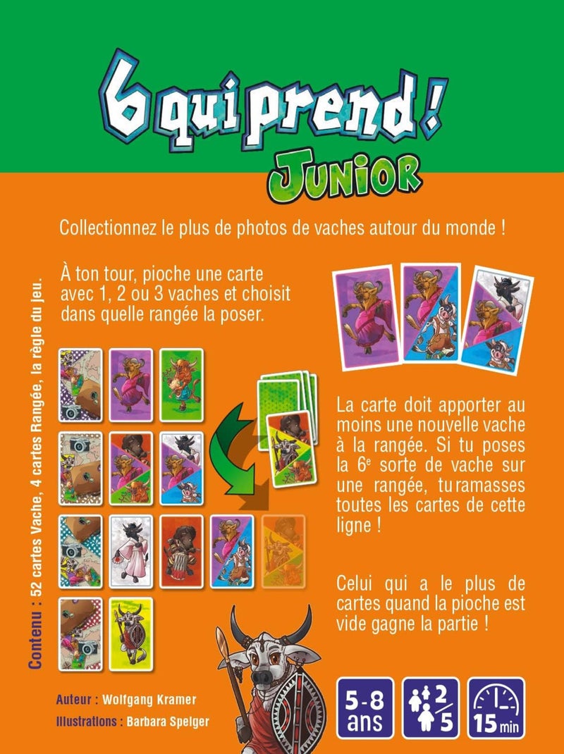 Six Qui Prend Junior - Gigamic Vert - Kiabi
